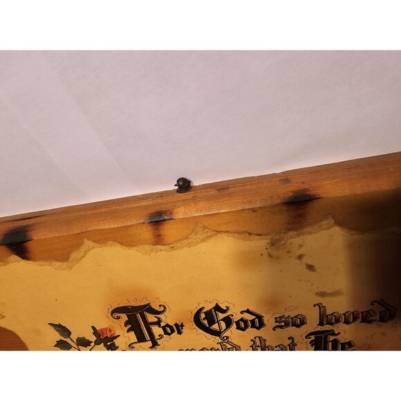 Classic Wooden Vintage Christian Family Home Decor Sign Unique Classic Home - Picture 3 of 5